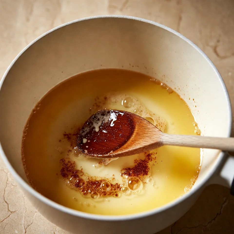 Brown the Butter in pan