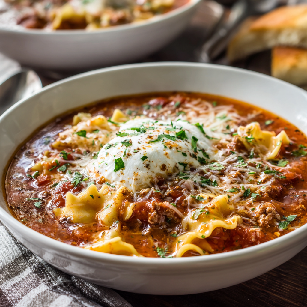 Lasagna Soup Recipe